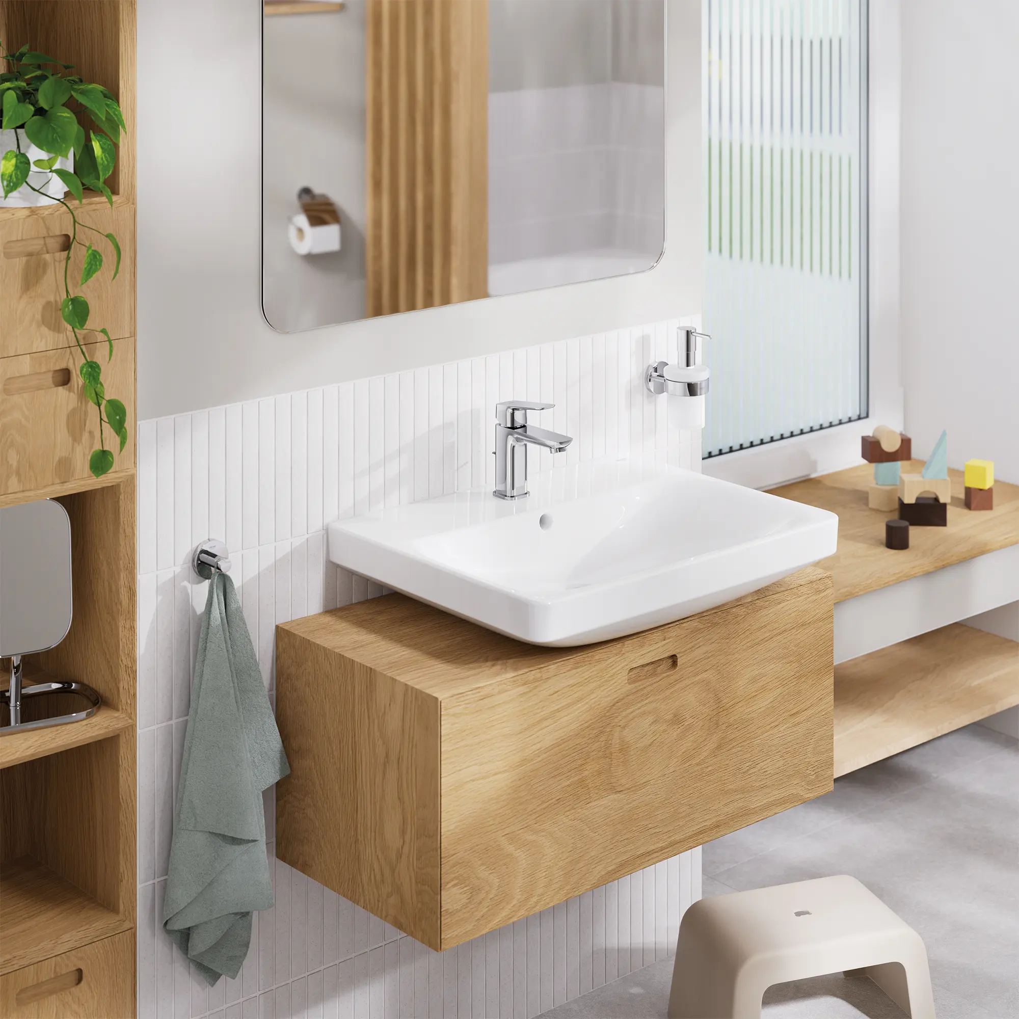 Cubeo Single Hole Single Handle S-Size Bathroom Faucet, Cold Start, 1.2 gpm (4.5L/min) 8 Cubeo Single Hole Single Handle S-Size Bathroom Faucet, Cold Start, 1.2 gpm (4.5L/min)
