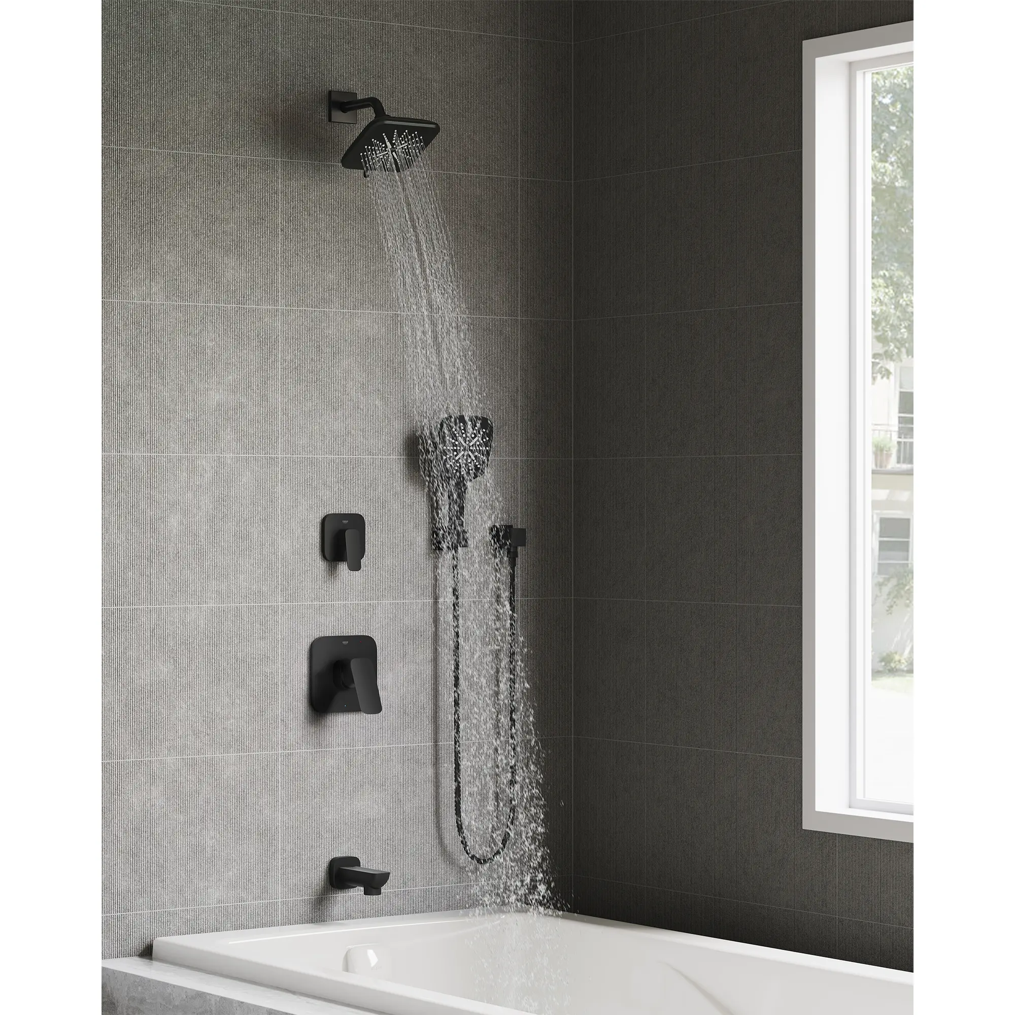 Cubeo 3-Way Diverter Trim