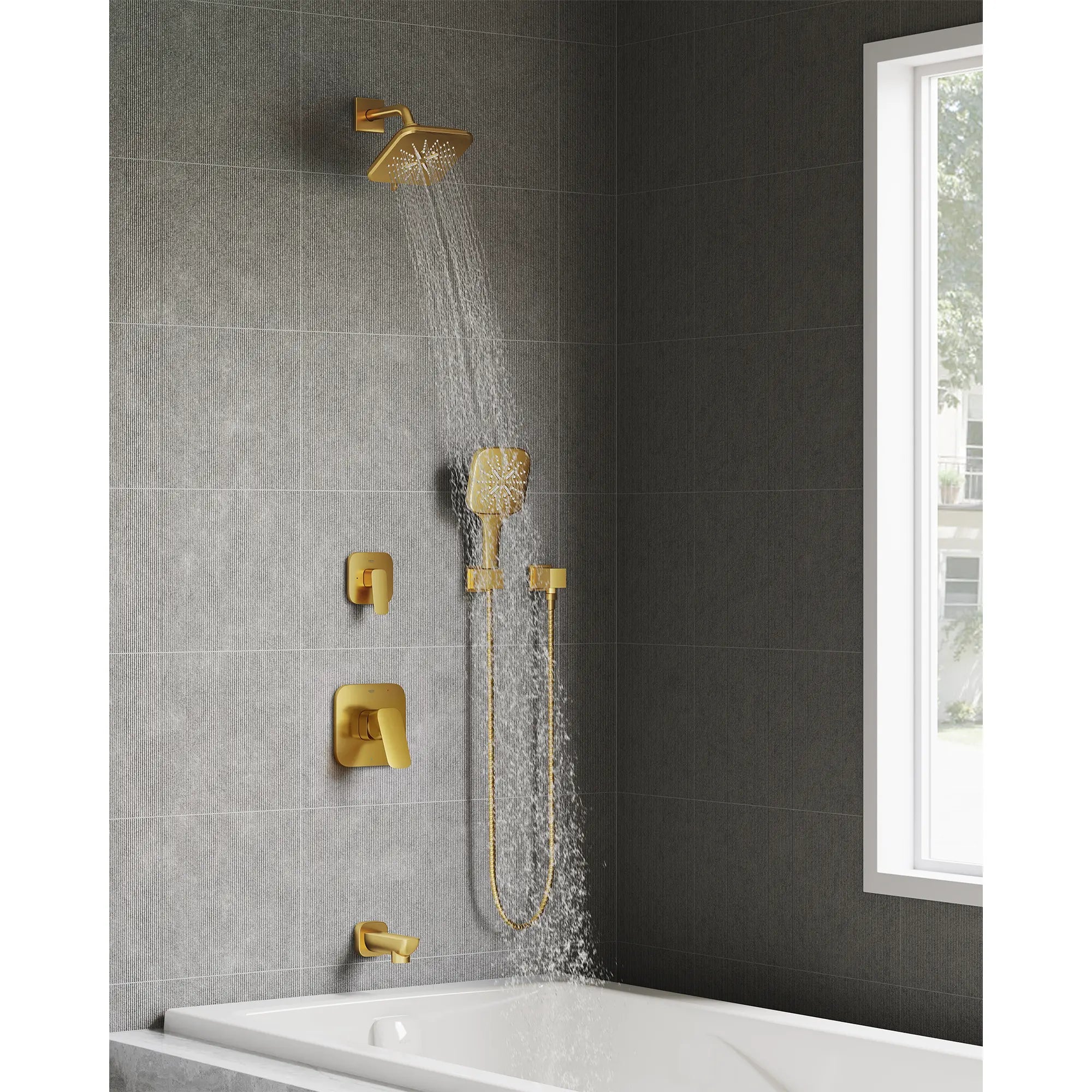 Cubeo 3-Way Diverter Trim