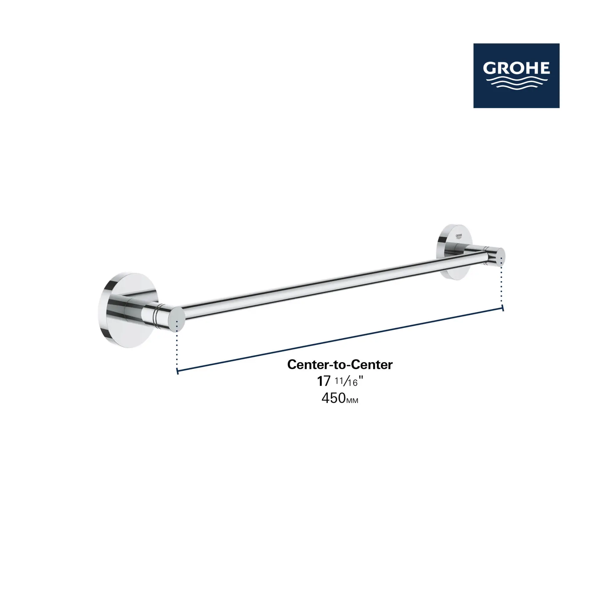 18" Towel Bar