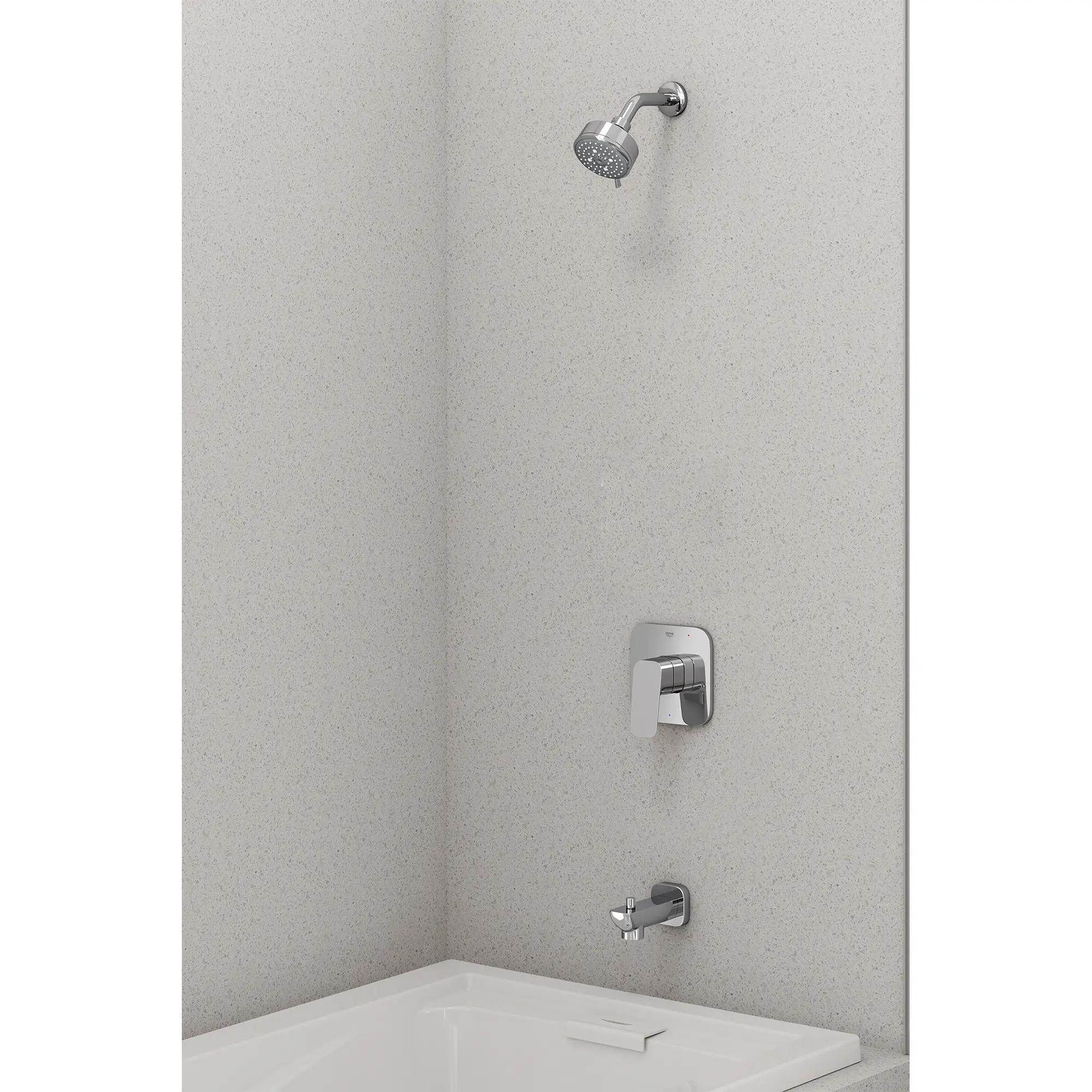 Cubeo Diverter Tub Spout