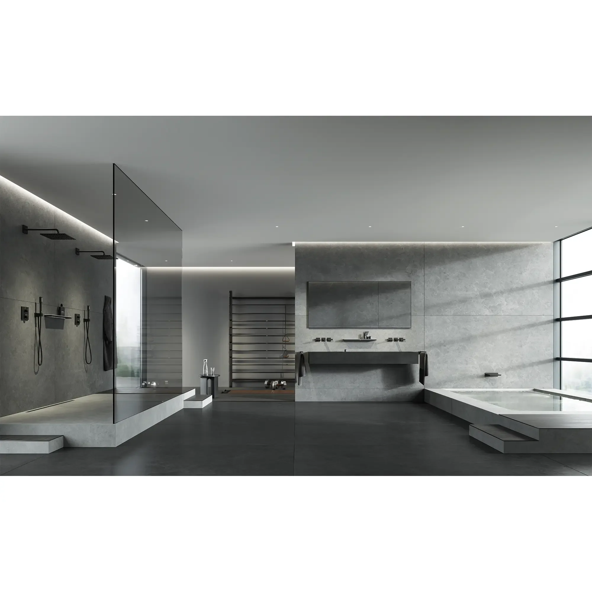 Allure 24" Double Towel Bar 13 Allure 24" Double Towel Bar