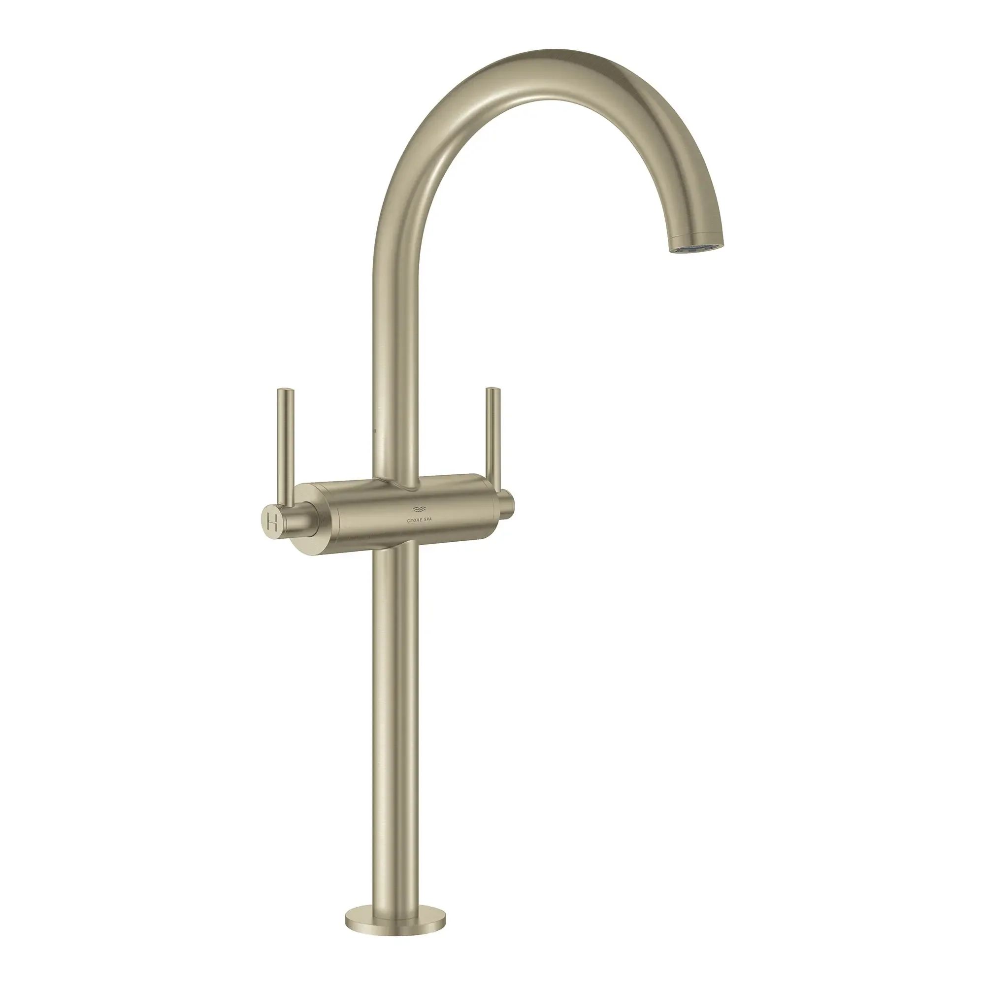 Atrio Single Hole Two-Handle Vessel Sink Faucet Without Handles, 1.2 ...