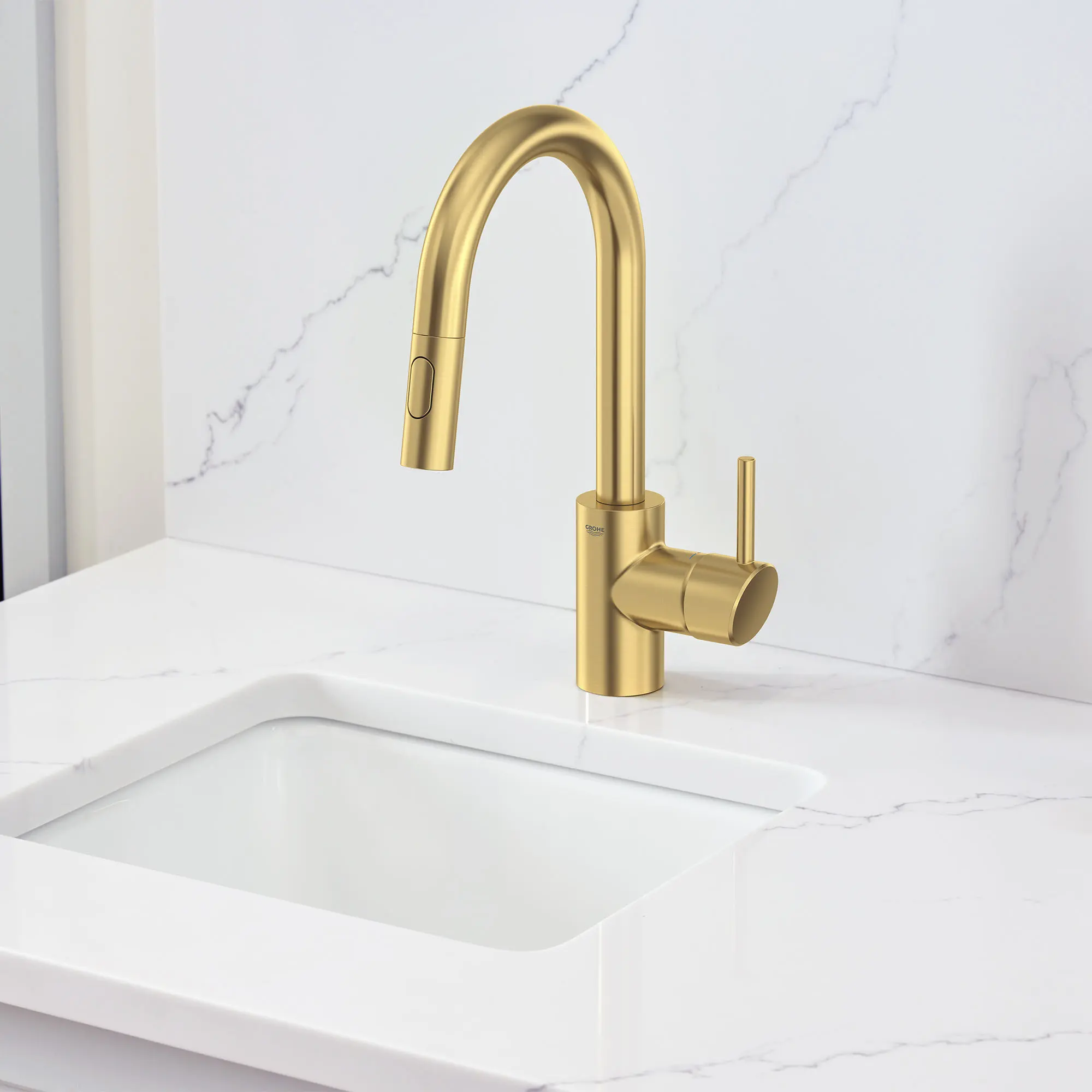 Concetto Single-Handle Pull Down Prep Faucet 1.75 GPM (6.6 L/min)