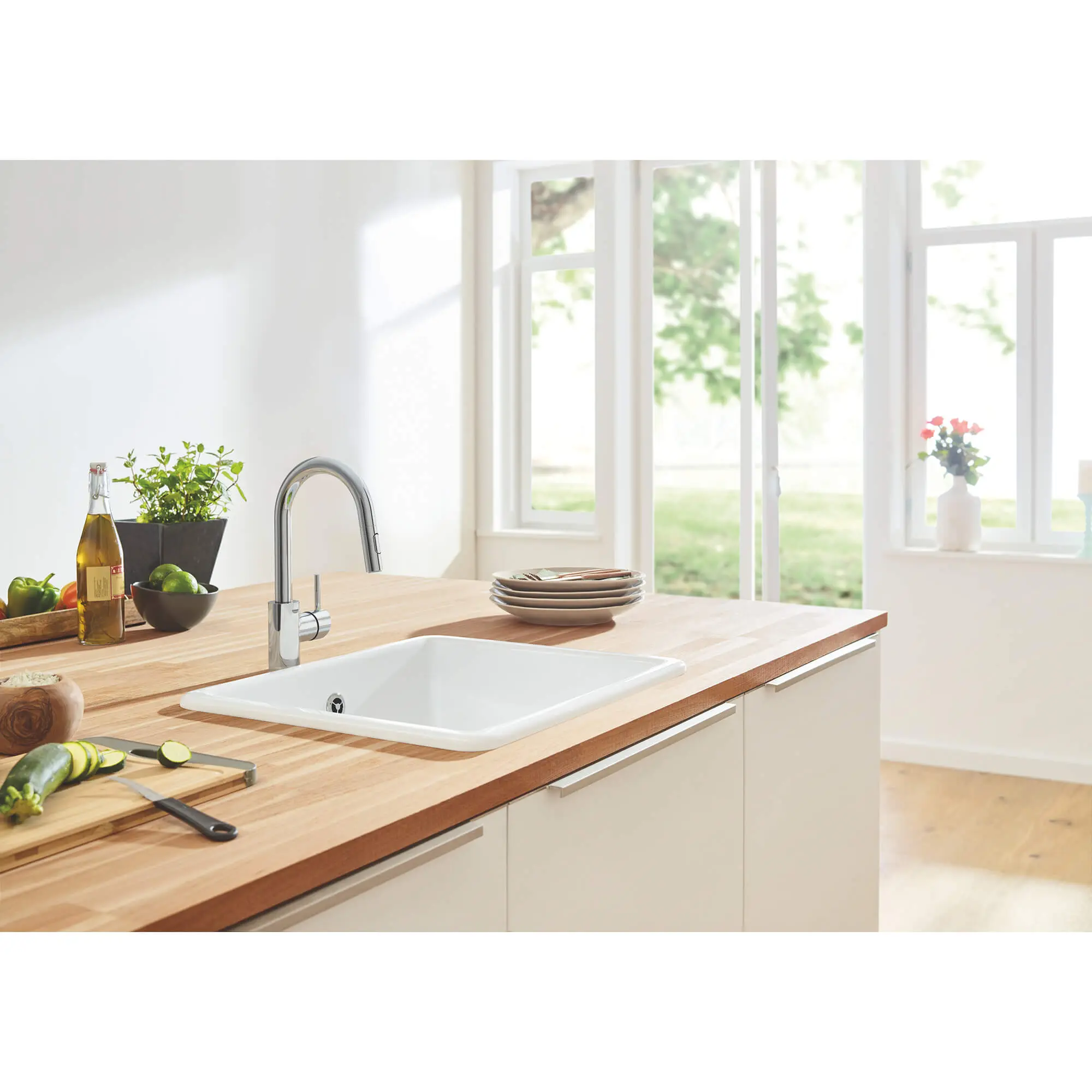 Concetto Single-Handle Pull Down Prep Faucet 1.75 GPM (6.6 L/min)