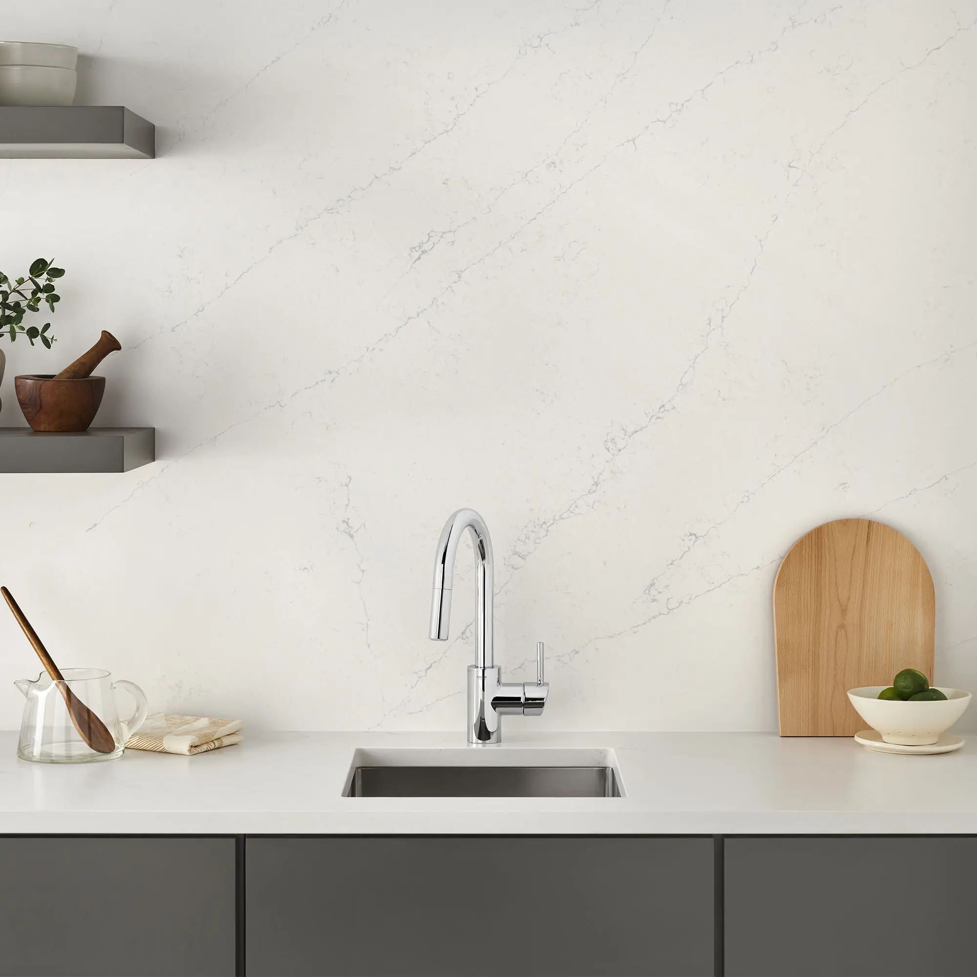 Concetto Single-Handle Pull Down Prep Faucet 1.75 GPM (6.6 L/min)