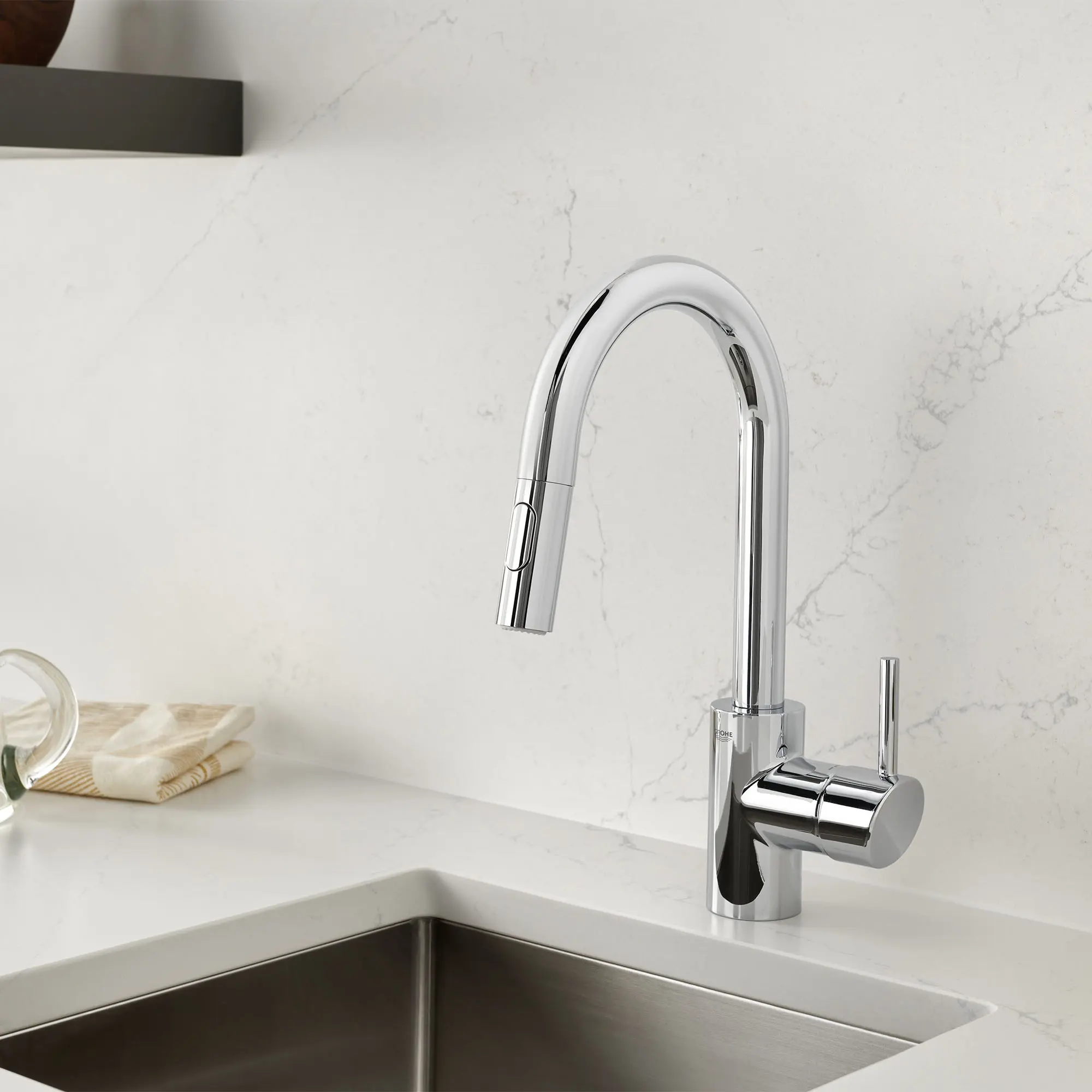 Concetto Single-Handle Pull Down Prep Faucet 1.75 GPM (6.6 L/min)