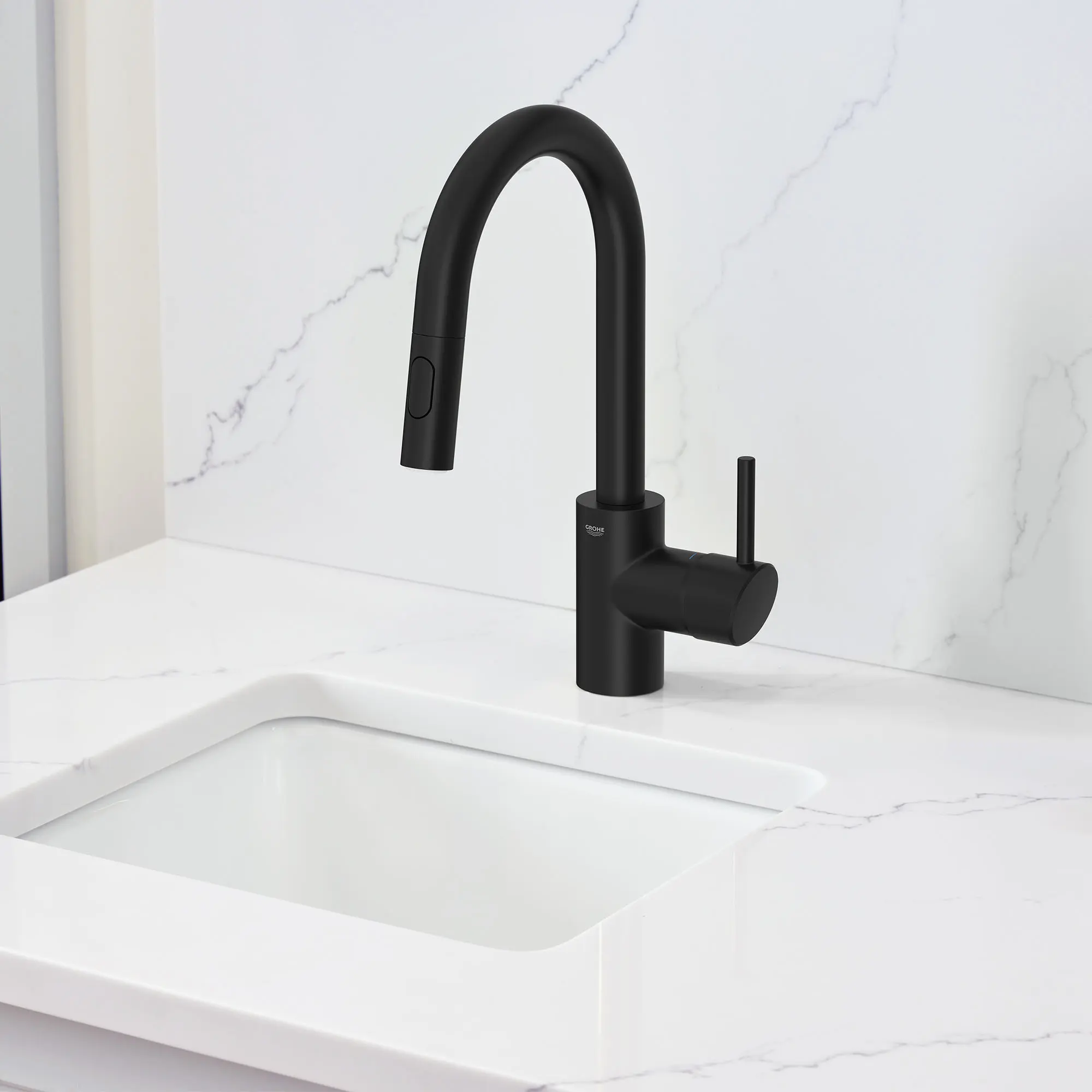Concetto Single-Handle Pull Down Prep Faucet 1.75 GPM (6.6 L/min)