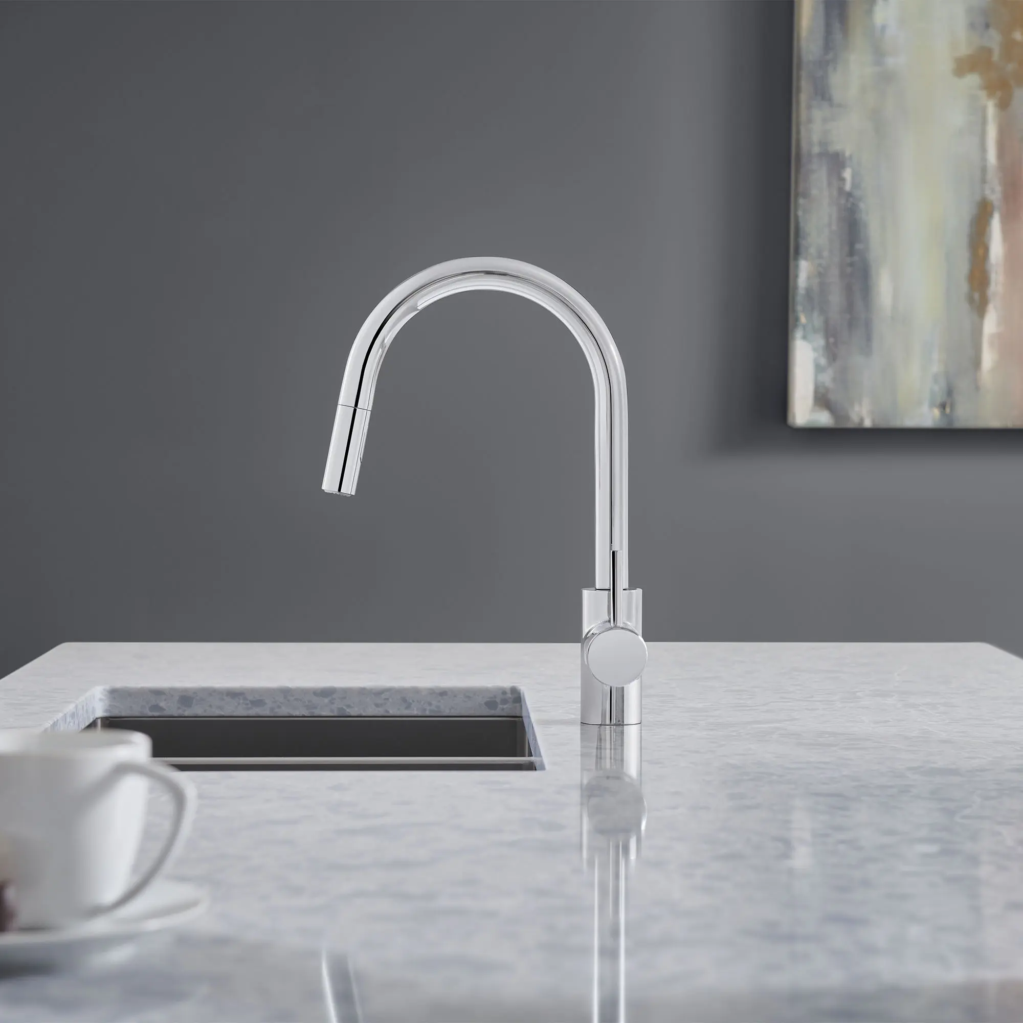 Concetto Single-Handle Pull-Down Kitchen Faucet Dual Spray 1.75 GPM (6.6 L/min) 10 Concetto Single-Handle Pull-Down Kitchen Faucet Dual Spray 1.75 GPM (6.6 L/min)