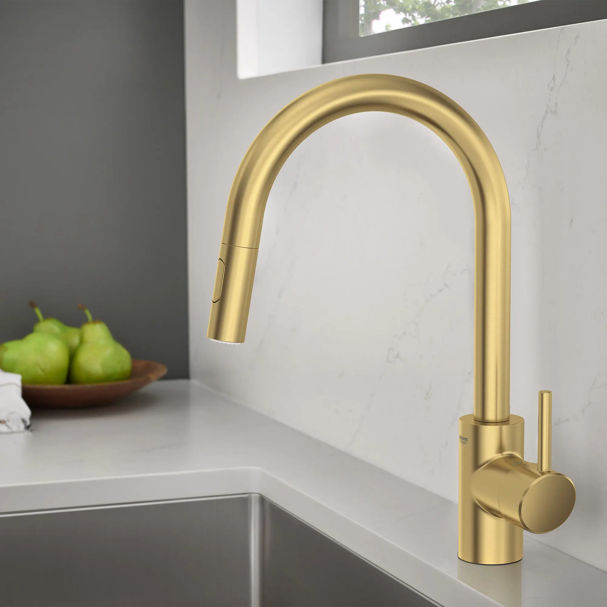 Concetto Single-Handle Pull-Down Kitchen Faucet Dual Spray 1.75 GPM (6.6 L/min) 22 Concetto Single-Handle Pull-Down Kitchen Faucet Dual Spray 1.75 GPM (6.6 L/min)