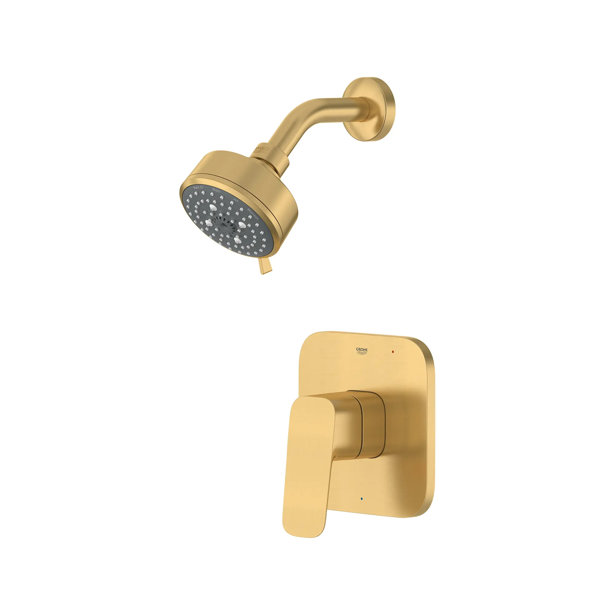 Cubeo Pressure Balance Valve Shower Trim Kit