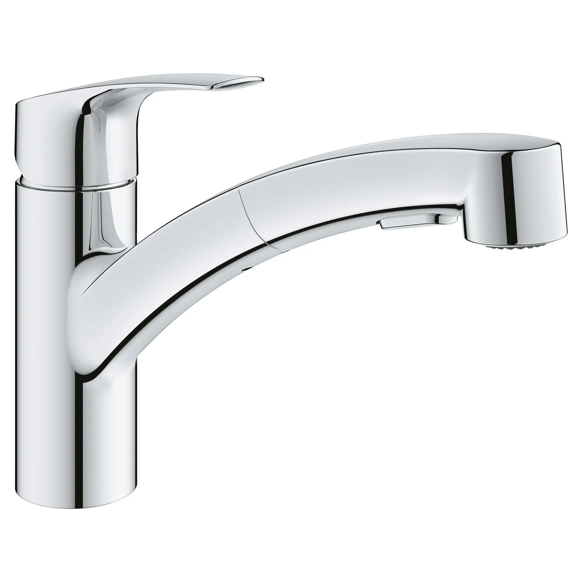 Eurosmart Single-Handle Dual Spray Pull-Out Kitchen Faucet 1.75 Gpm (6. ...