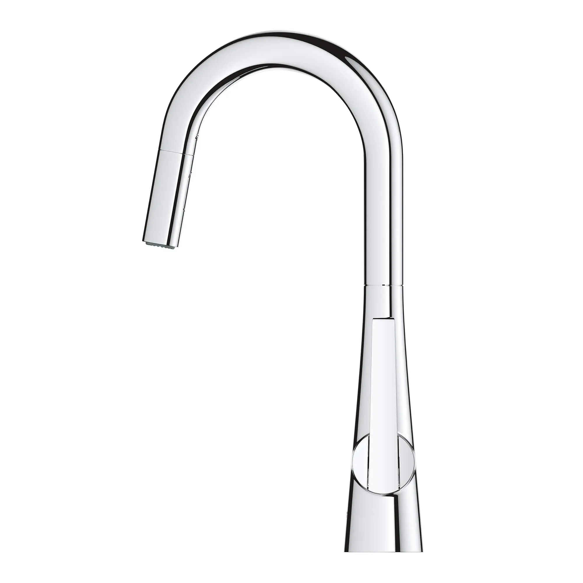 GROHE Zedra Single-Handle Pull Down Dual Spray Prep Faucet 1.75 GPM (6.6 L/min)
