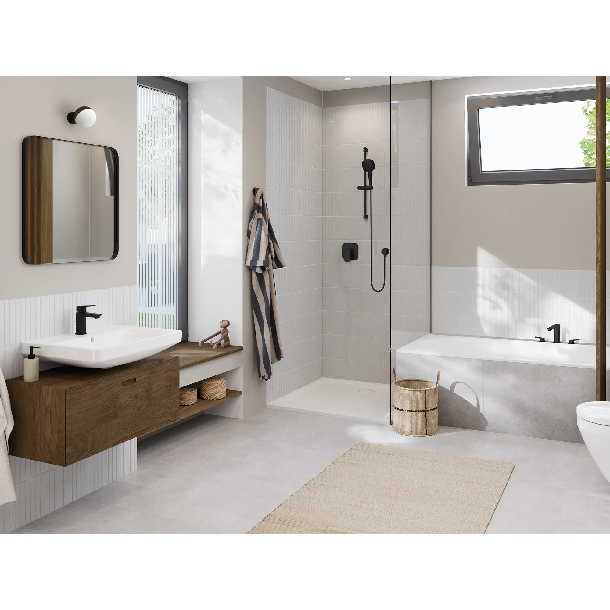 Cubeo Pressure Balance Valve Trim with Cartridge