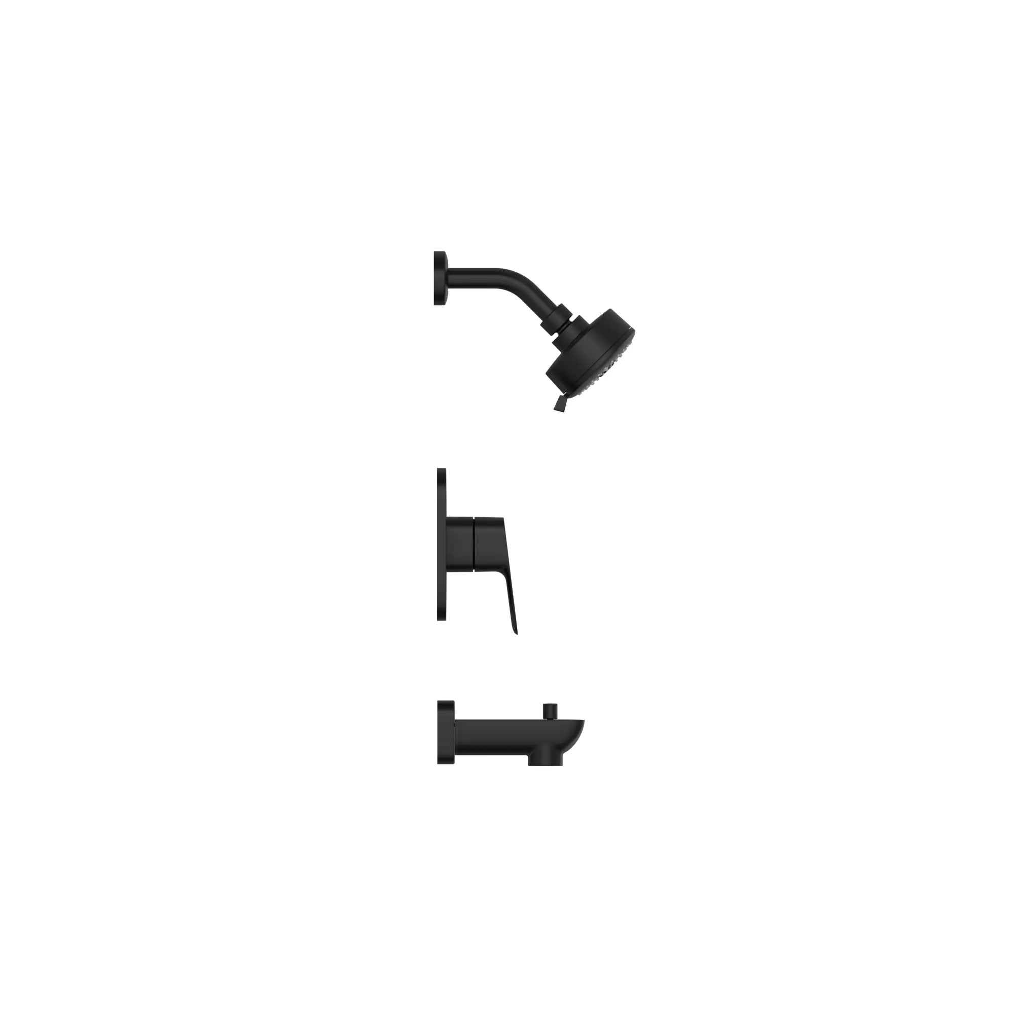 Cubeo Pressure Balance Valve Tub/Shower Trim Kit