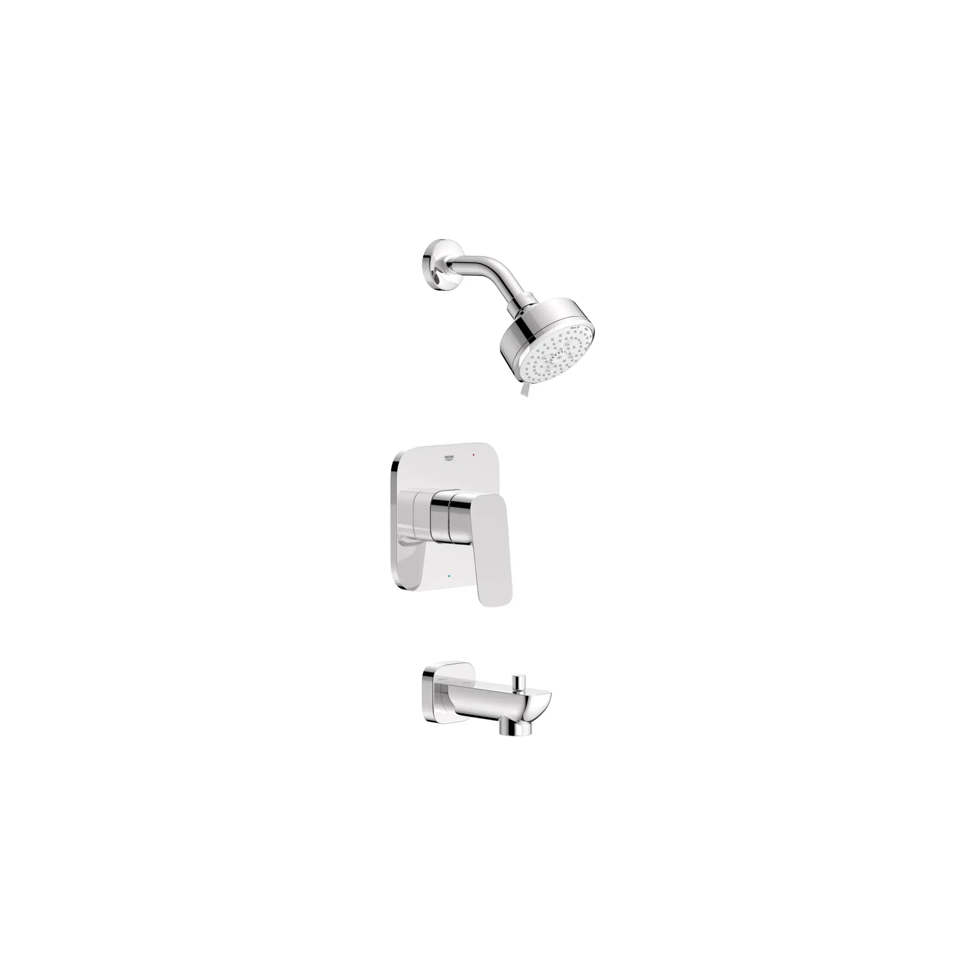 Cubeo Pressure Balance Valve Tub/Shower Trim Kit