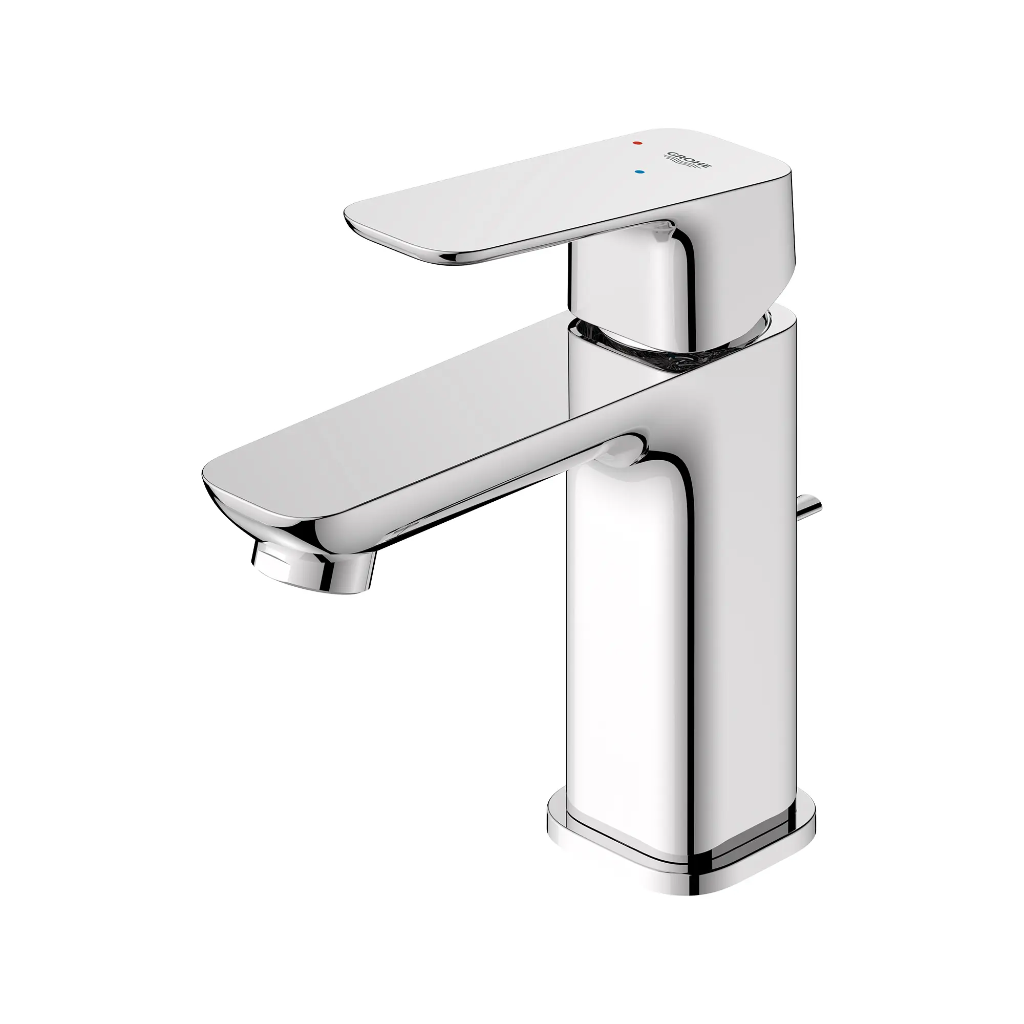 Cubeo Single Hole Single Handle S-Size Bathroom Faucet, Cold Start, 1.2 gpm (4.5L/min)