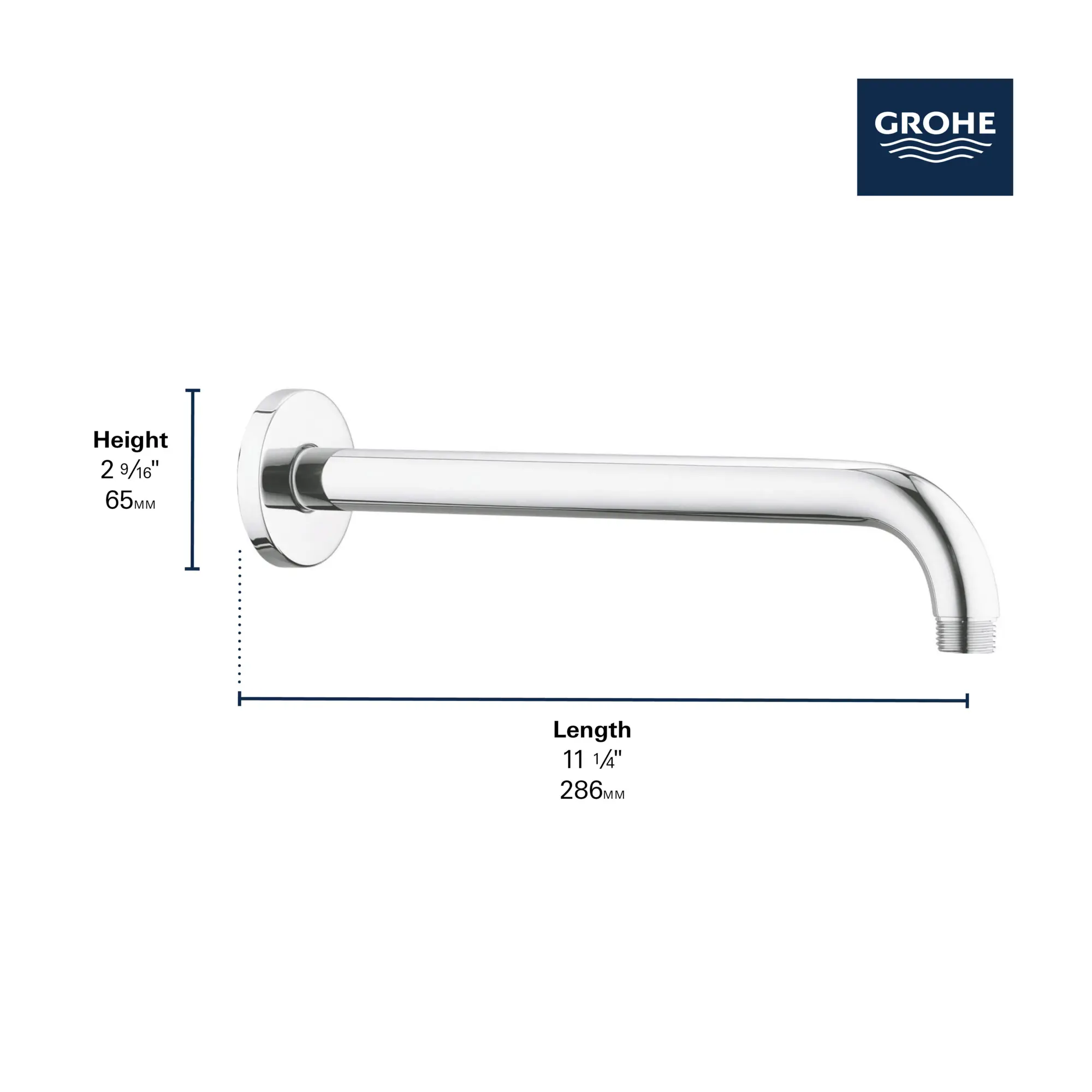 Rainshower 11 ¼" Round Shower Arm