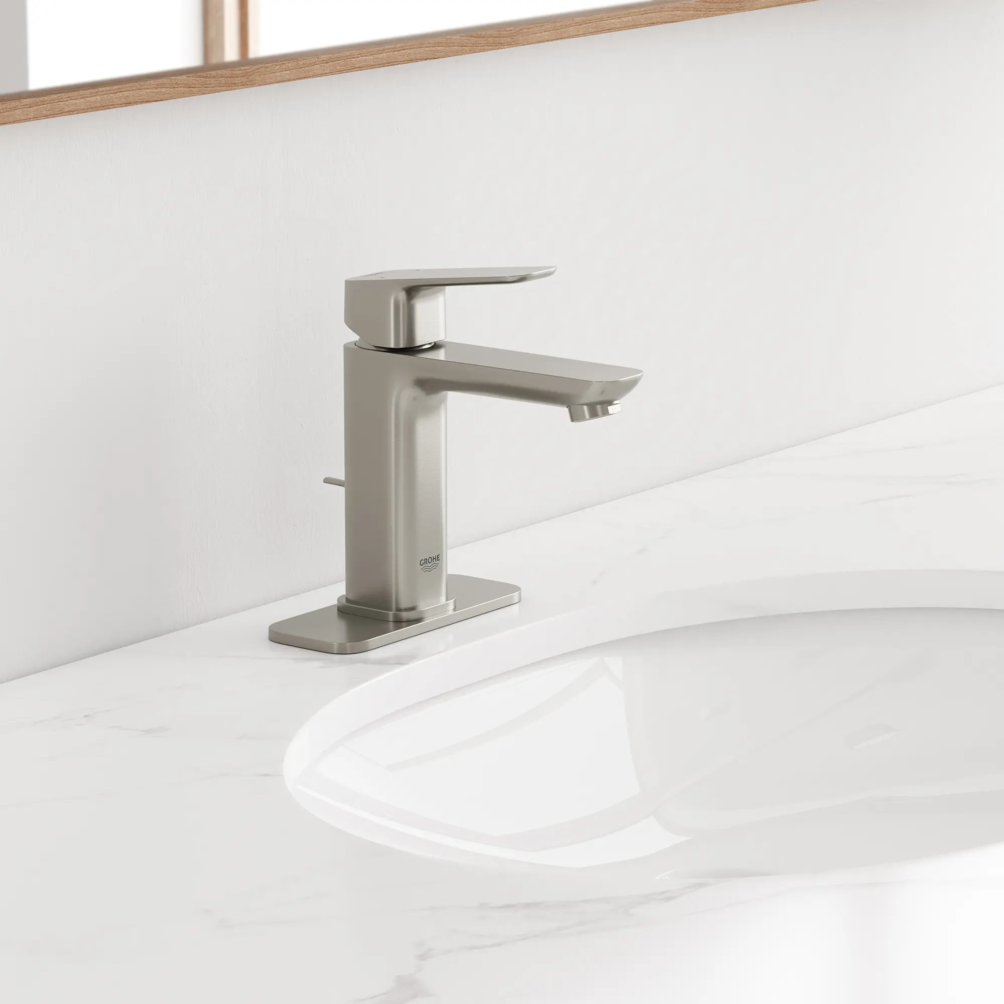 Cubeo Single Hole Single Handle M-Size Bathroom Faucet, 1.2 gpm (4.5L/min)