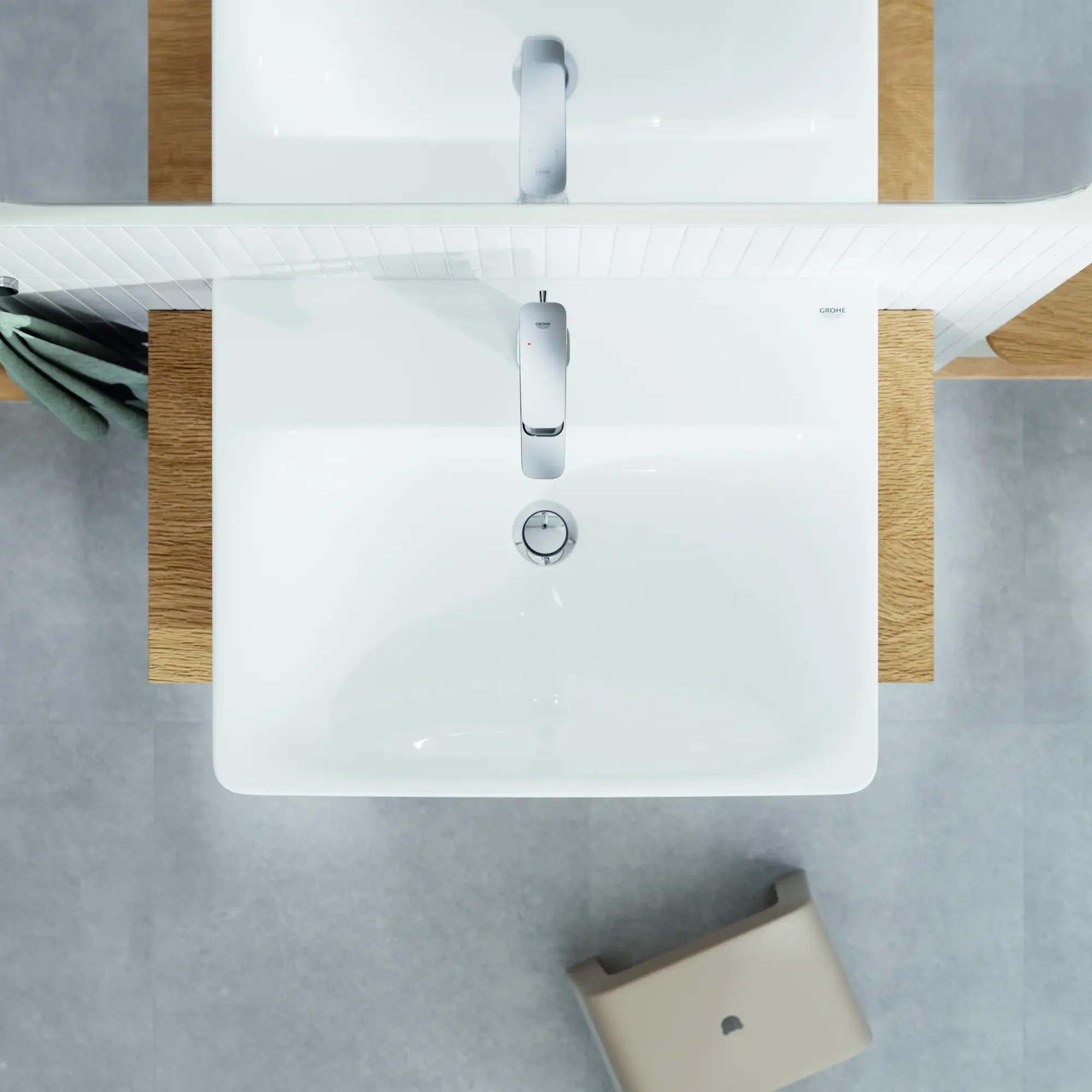 Cubeo Single Hole Single Handle S-Size Bathroom Faucet, 1.2 gpm (4.5L/min)