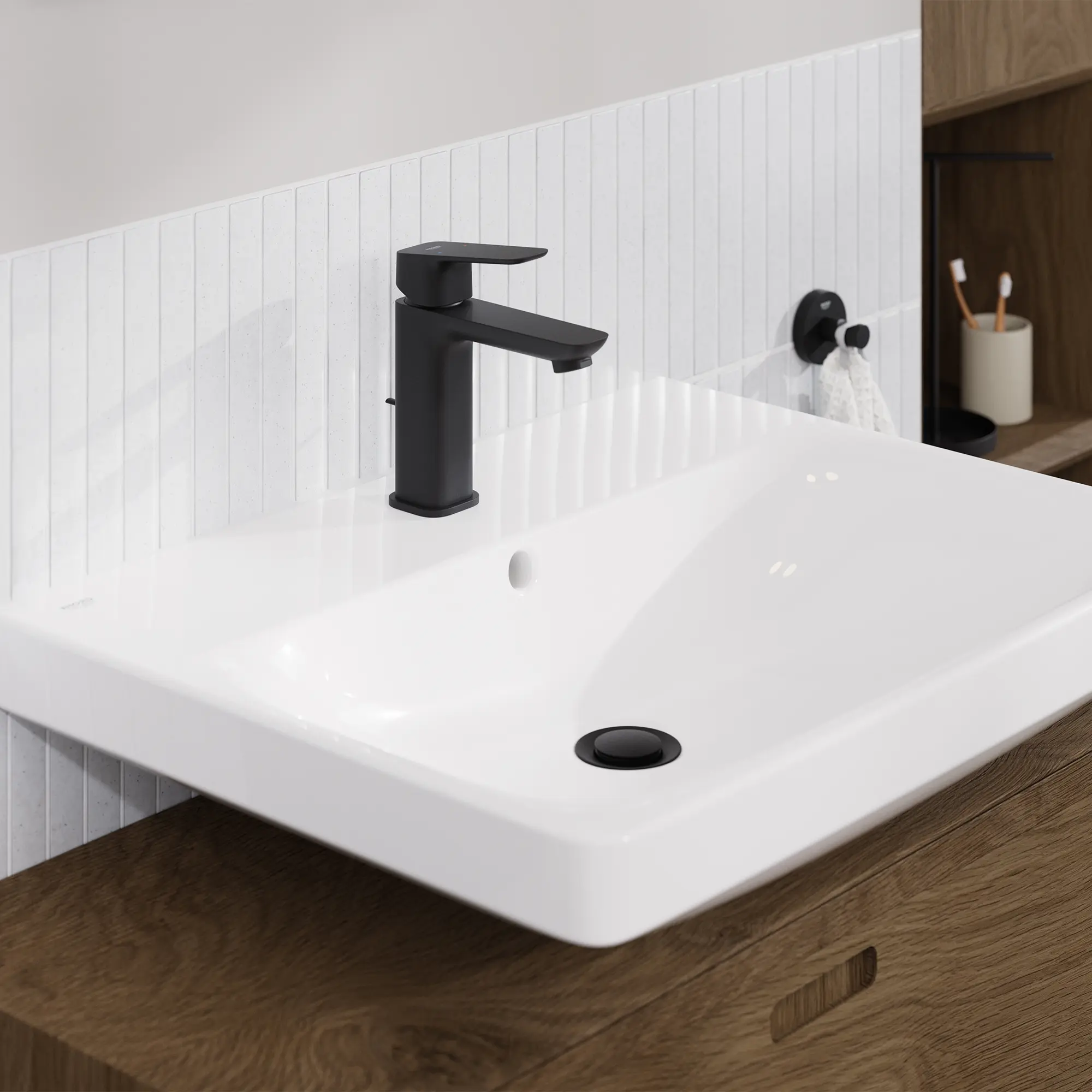 Cubeo Single Hole Single Handle S-Size Bathroom Faucet, 1.2 gpm (4.5L/min)