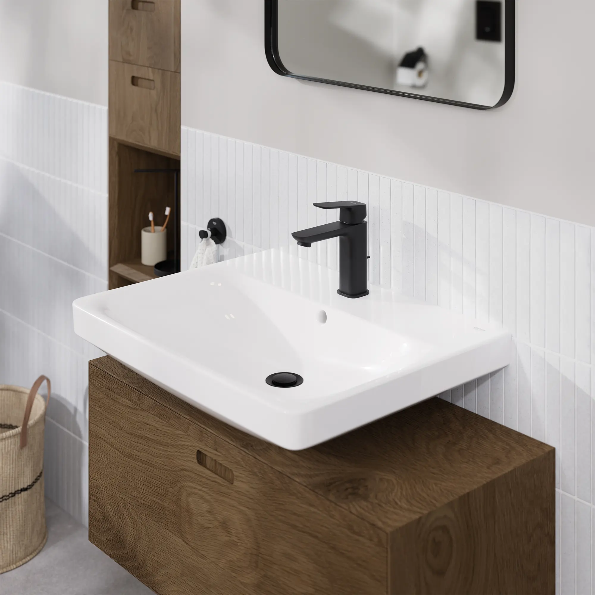 Cubeo Single Hole Single Handle S-Size Bathroom Faucet, 1.2 gpm (4.5L/min)