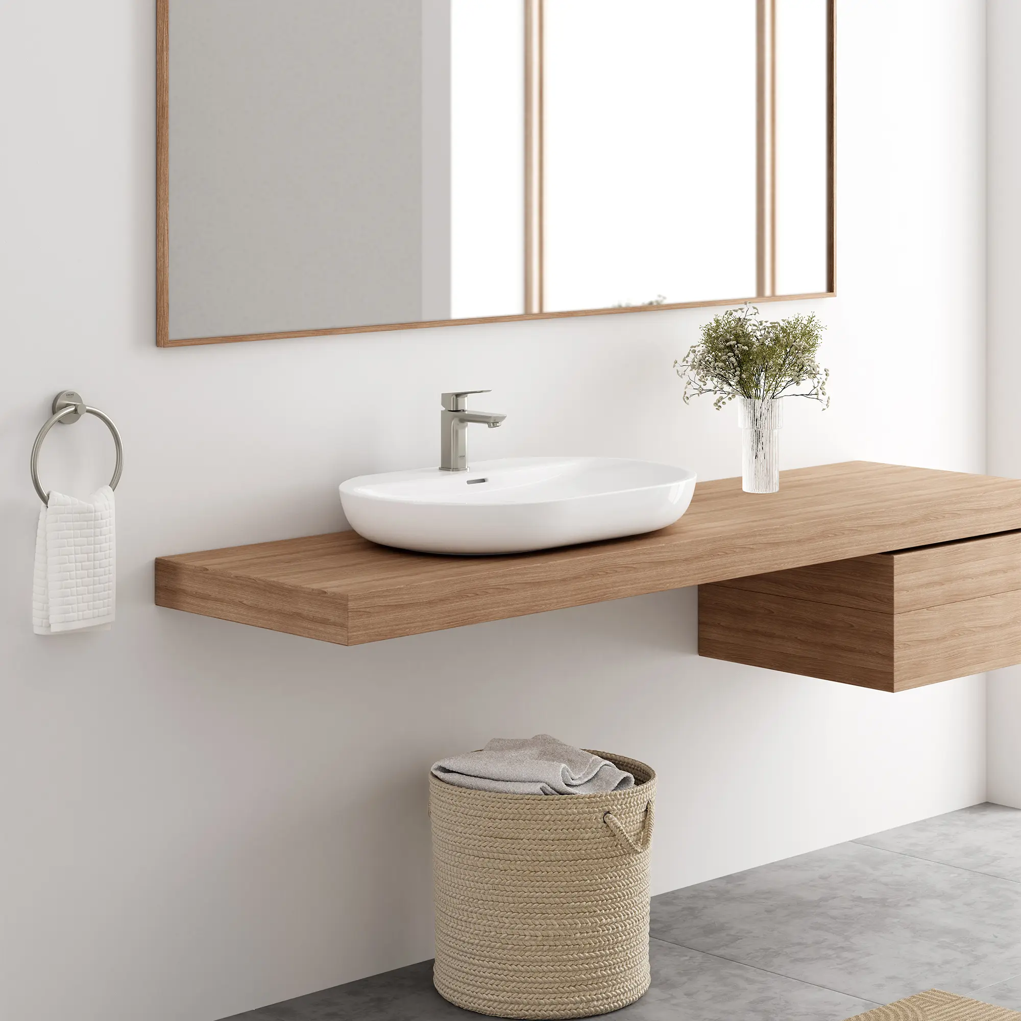 Cubeo Single Hole Single Handle S-Size Bathroom Faucet, 1.2 gpm (4.5L/min)