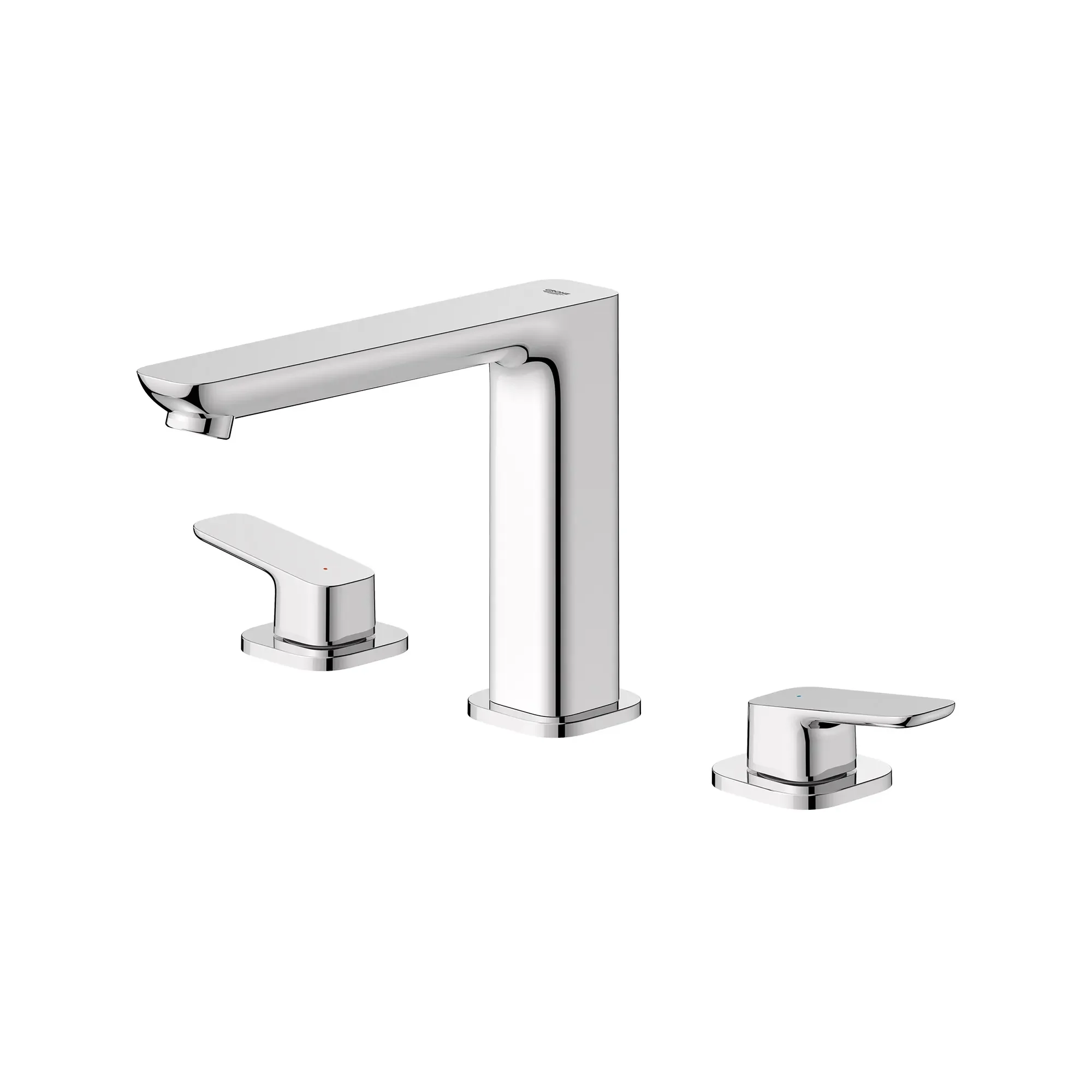 Cubeo 3-Hole 2-Handle Deck Mount Tub Filler