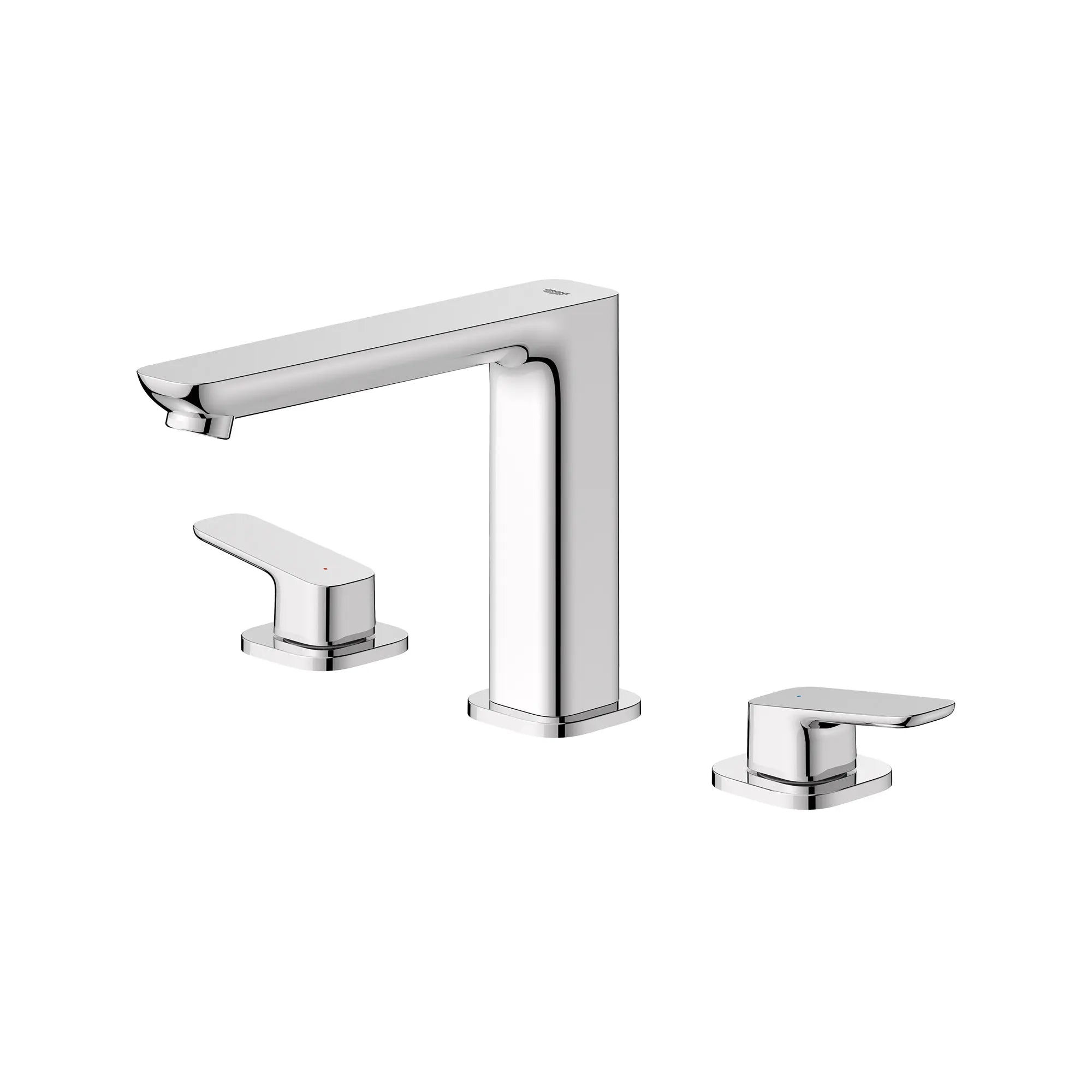Cubeo 3-Hole 2-Handle Deck Mount Tub Filler
