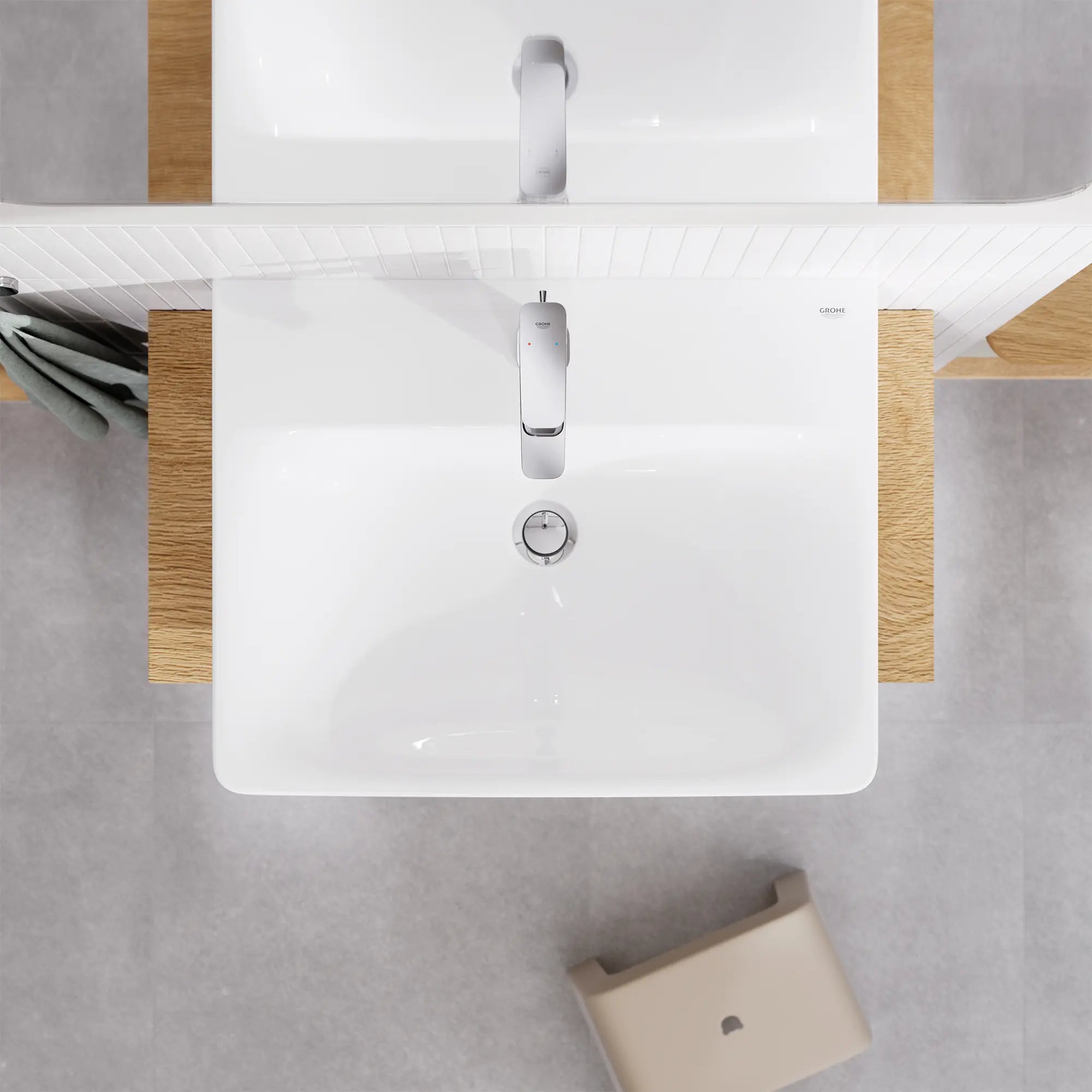 Cubeo Single Hole Single Handle S-Size Bathroom Faucet, Cold Start, 1.2 gpm (4.5L/min)