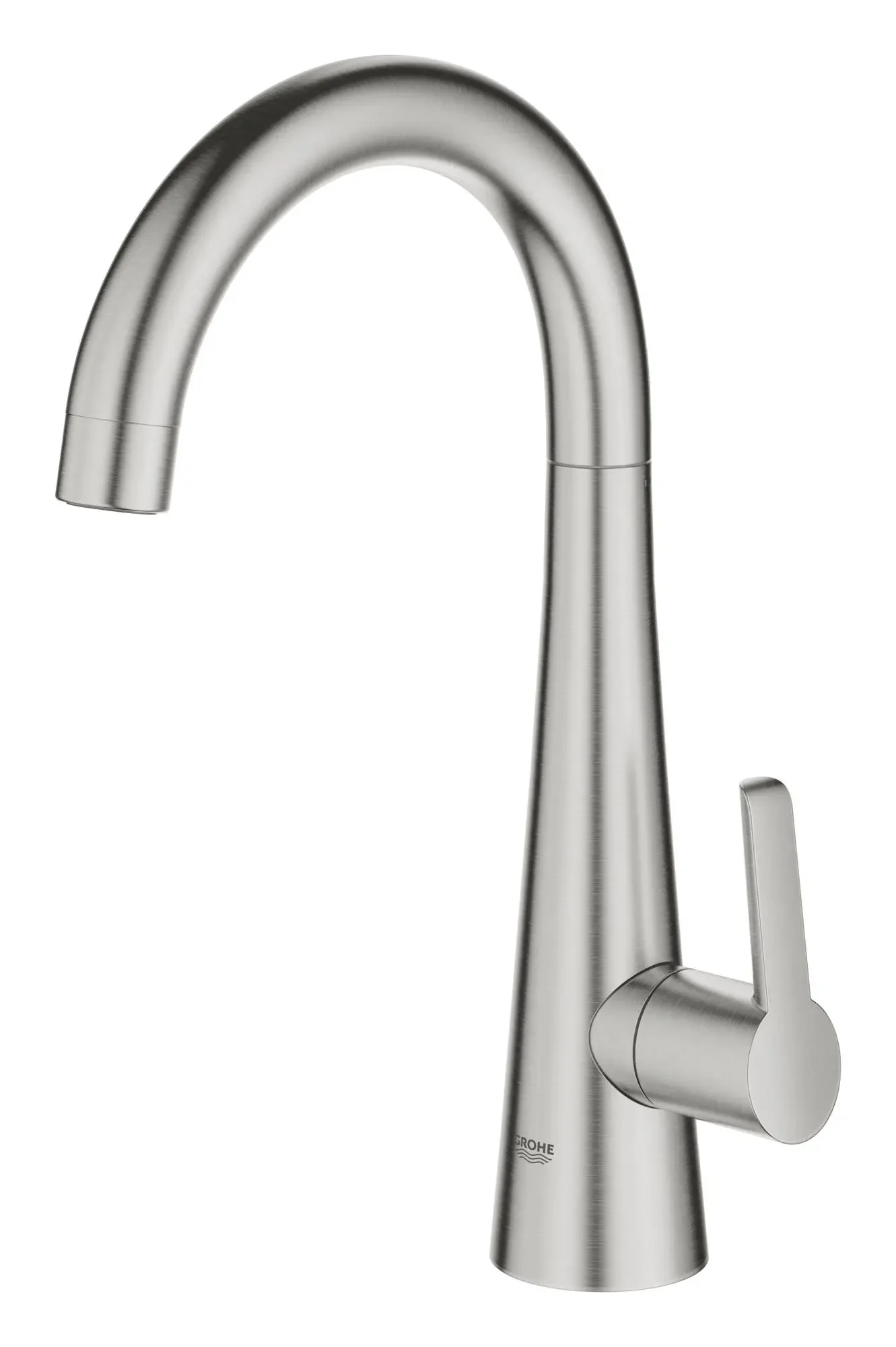 GROHE Zedra Single-Handle Beverage Faucet (Cold Water Only) with Filtration 1.75 GPM (6.6 L/min)