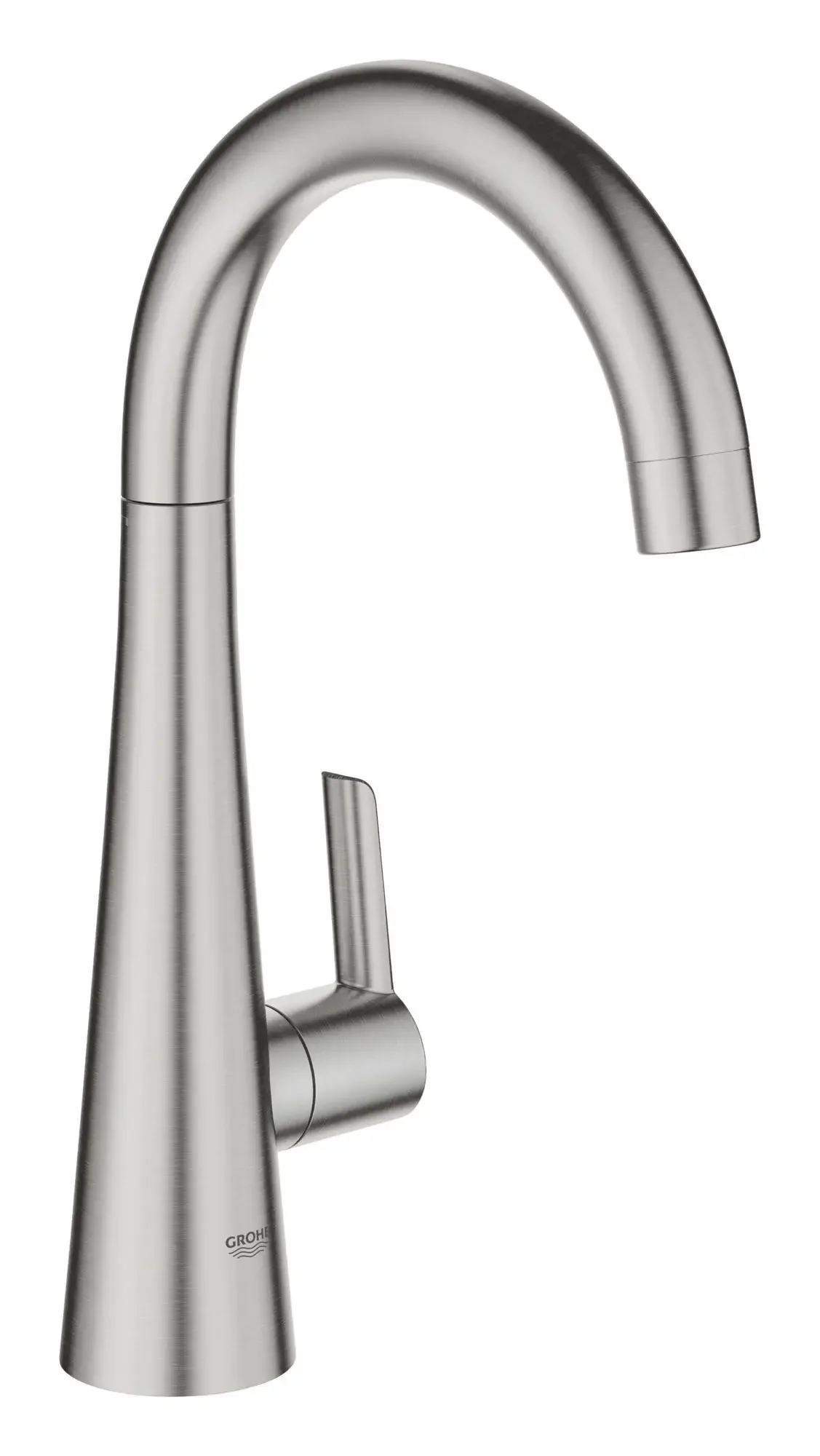 GROHE Zedra Single-Handle Beverage Faucet (Cold Water Only) with Filtration 1.75 GPM (6.6 L/min)