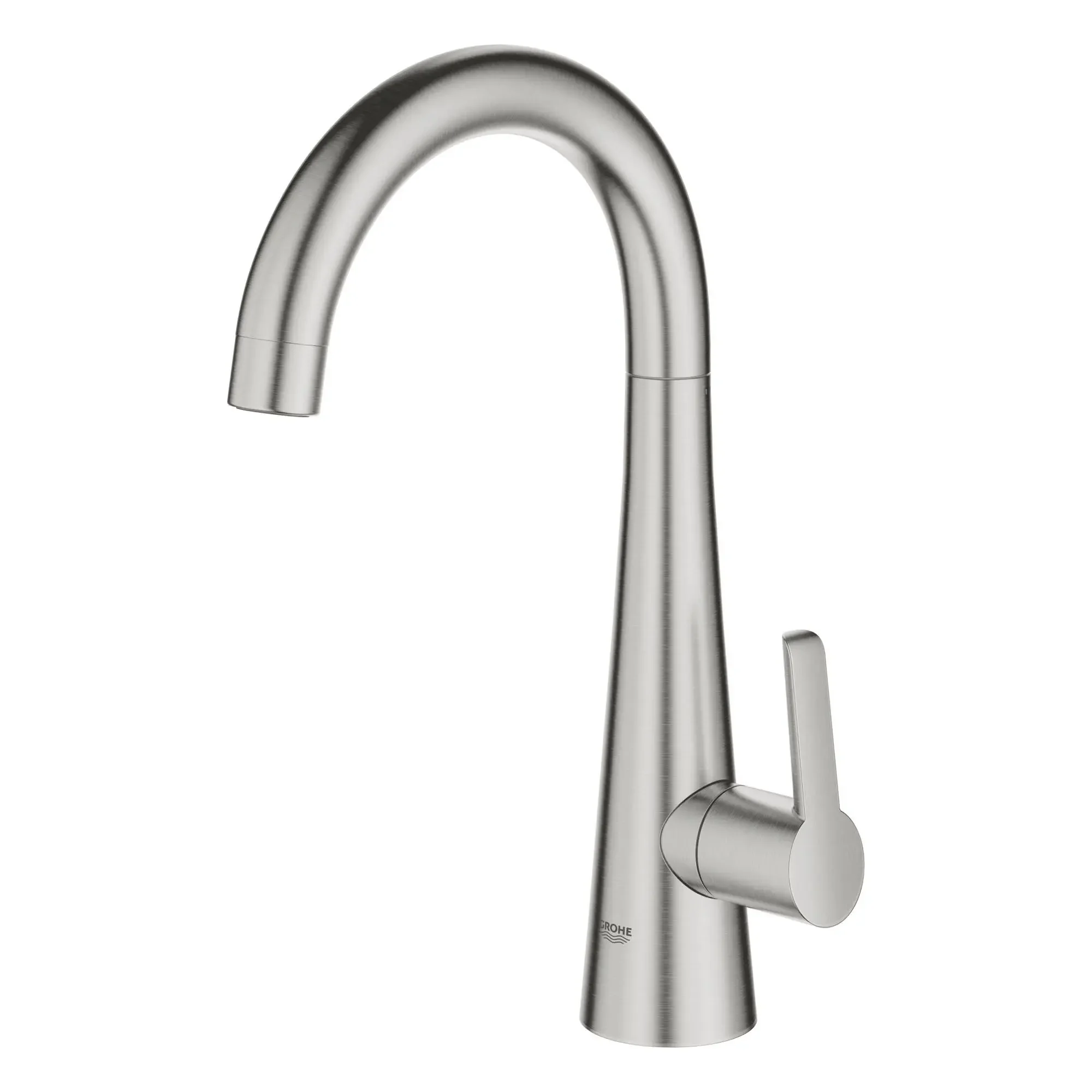 GROHE Zedra Single-Handle Beverage Faucet (Cold Water Only) with Filtration 1.75 GPM (6.6 L/min)