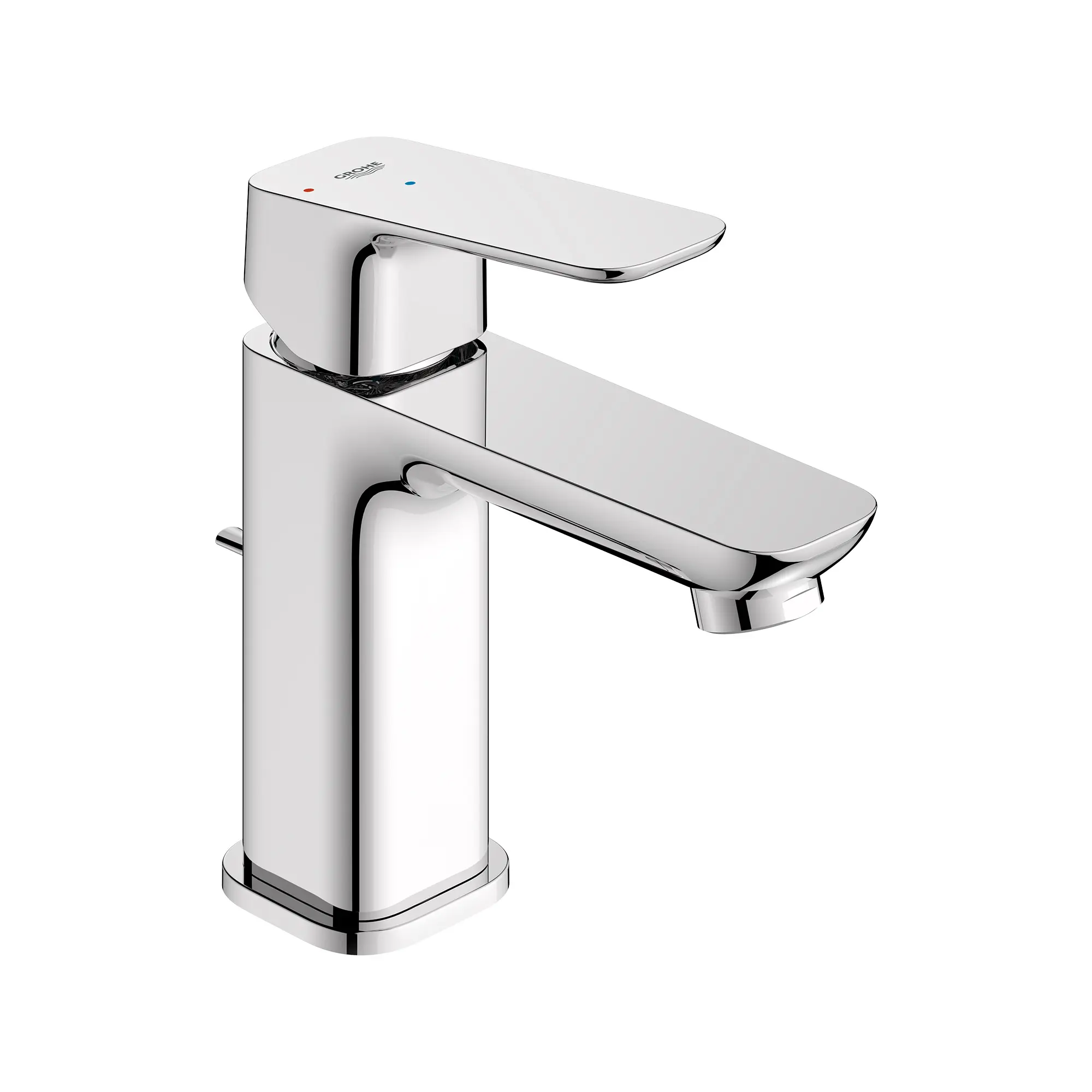 Cubeo Single Hole Single Handle S-Size Bathroom Faucet, Cold Start, 1.2 gpm (4.5L/min)